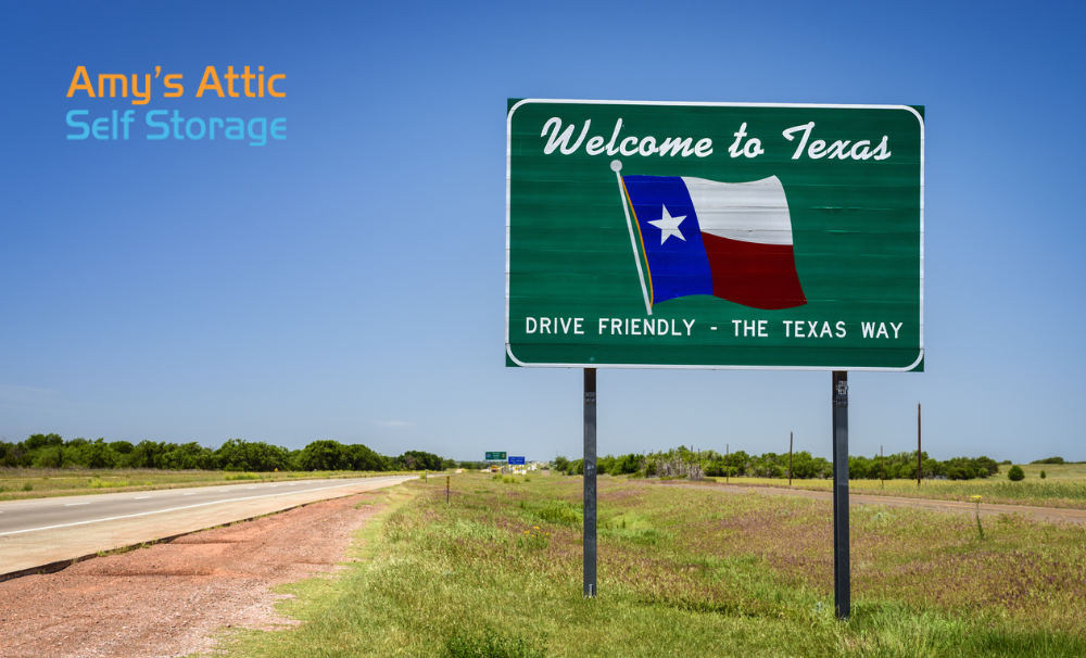 Welcome to Texas highway sign for a Central Texas day trip guide